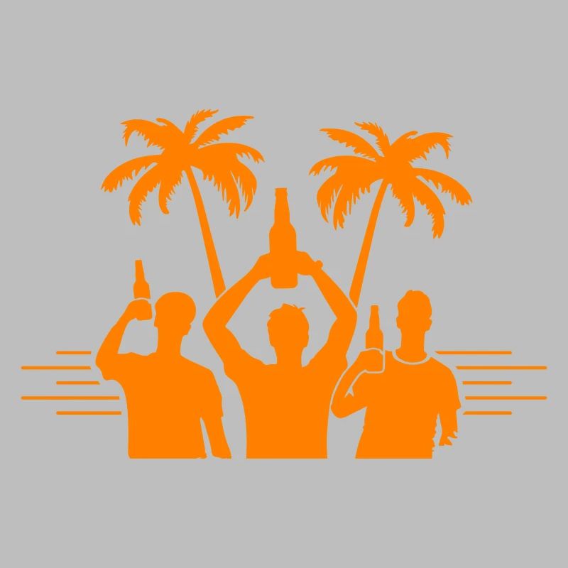Party Strand Urlaub