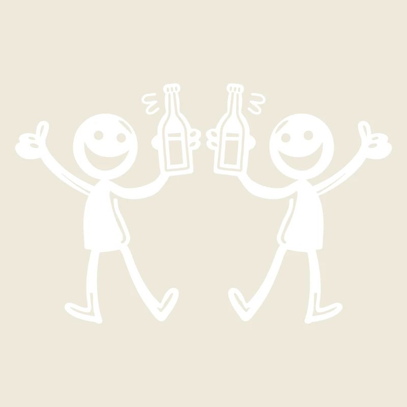 Drinking Team Illustration Beer