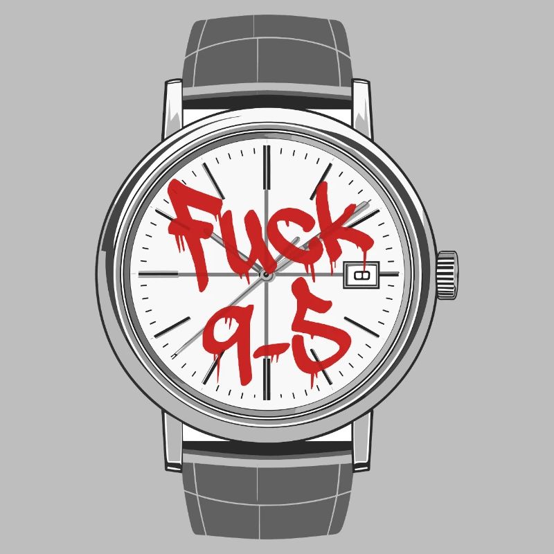 Fuck 9 to 5 o'clock statement work is annoying