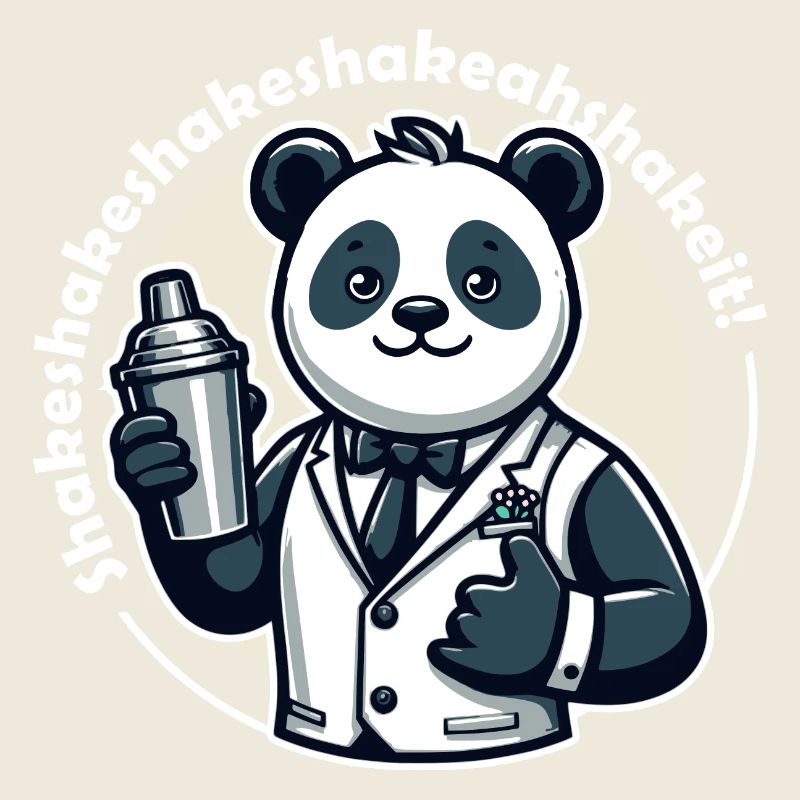 Barkeeper Panda Bär Shaker