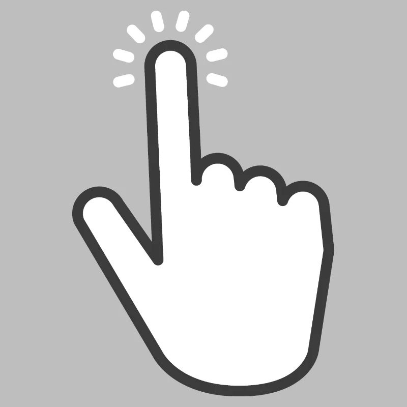 tap it hand click