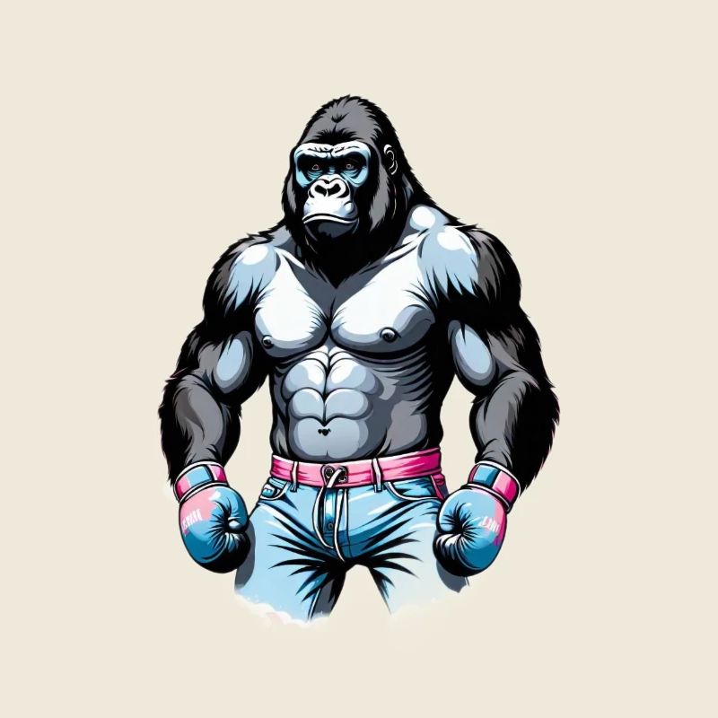 Gorille Boxe