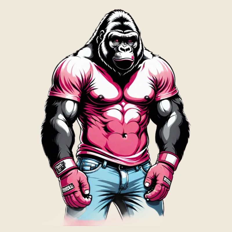Gorilla Boxer Boxen