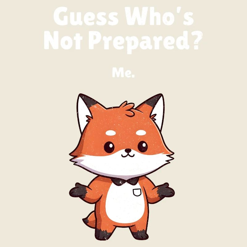Des expressions drôles du meme Fox Me Not Ready