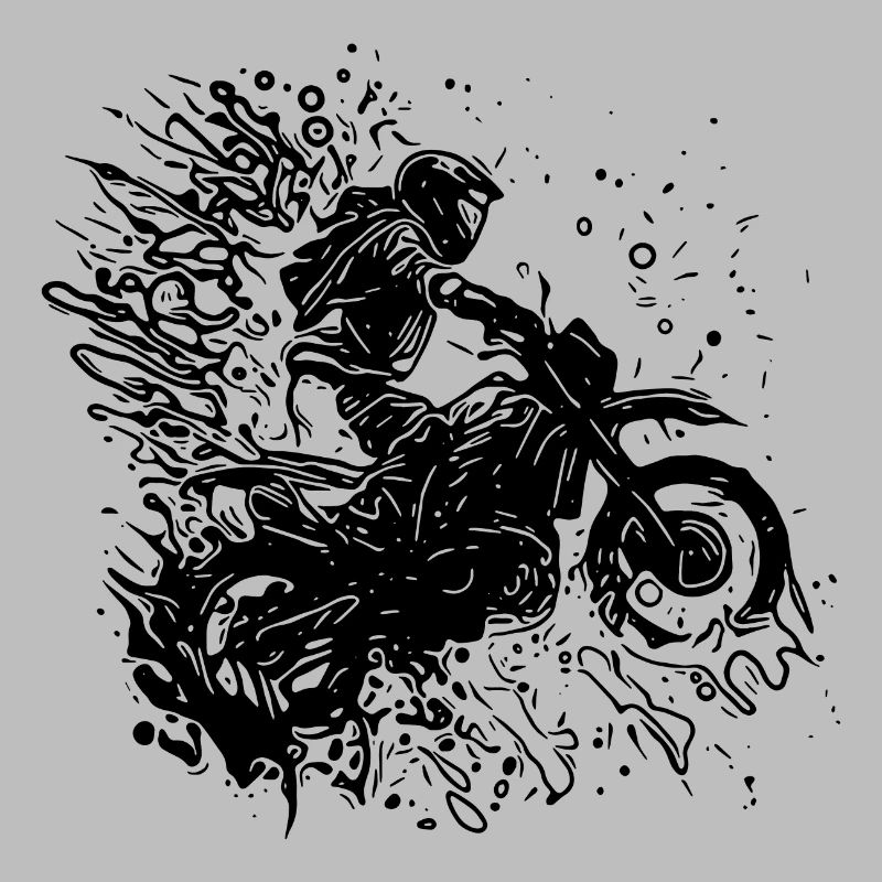Tatouage de moto Splash Racing Style