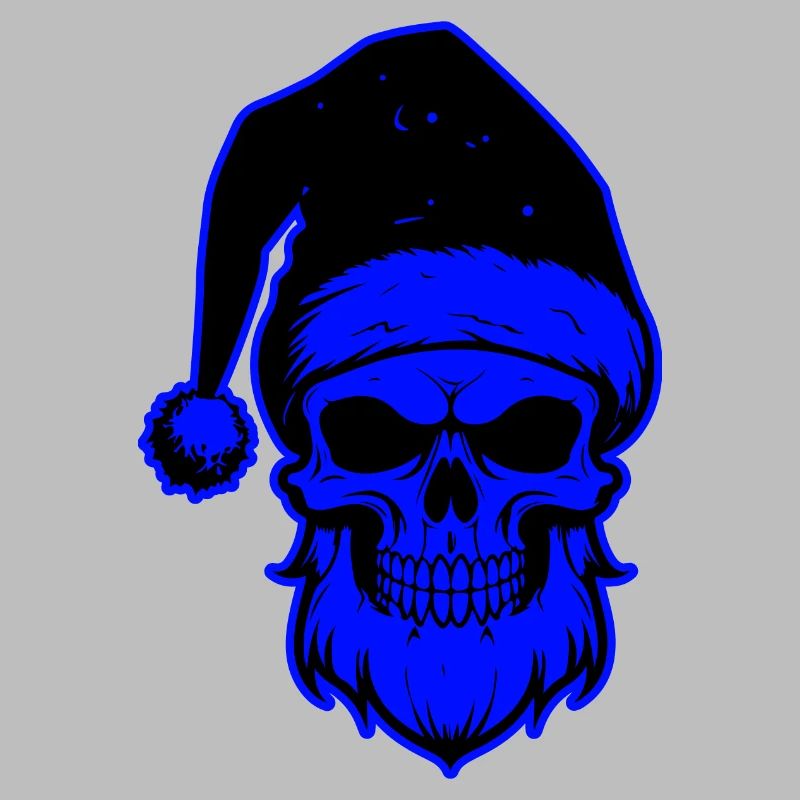 Santa Claus Skull Skeleton