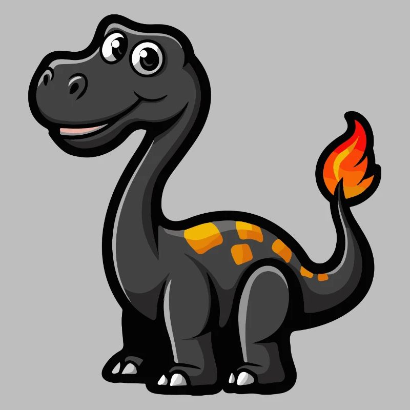 Dinosaur brontosaurus comic