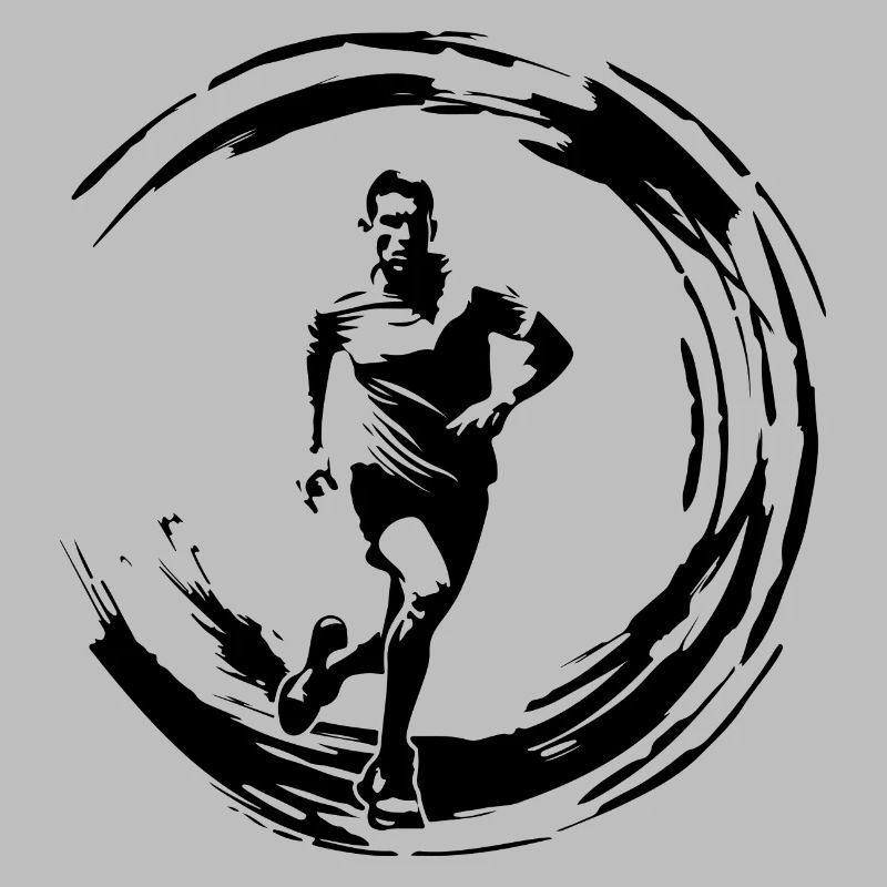 Running Marathon Mann