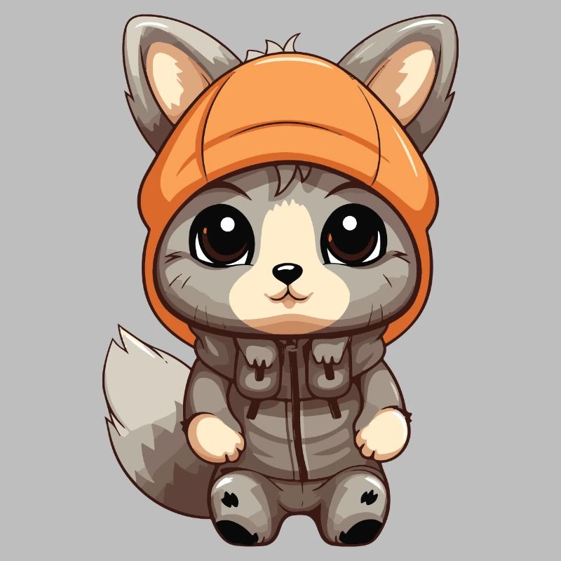 Eichhörnchen Winter Comic Niedlich