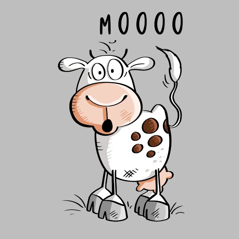 Mooo Kuh Comic - Kühe