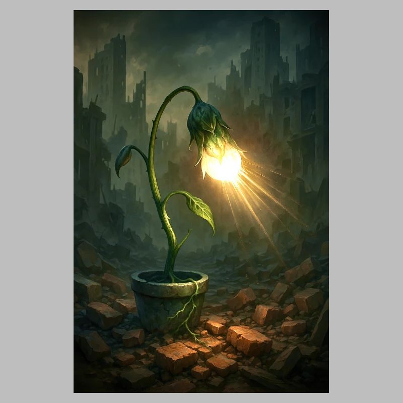 Futuristic plant