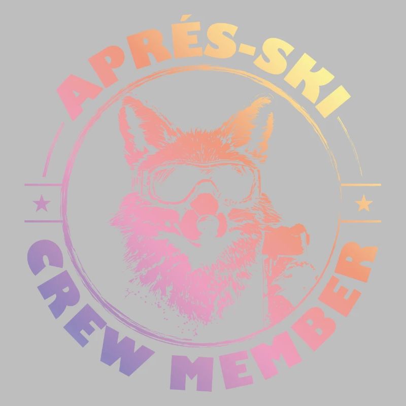 Fuchs Apres Ski Team Spruch Bunt