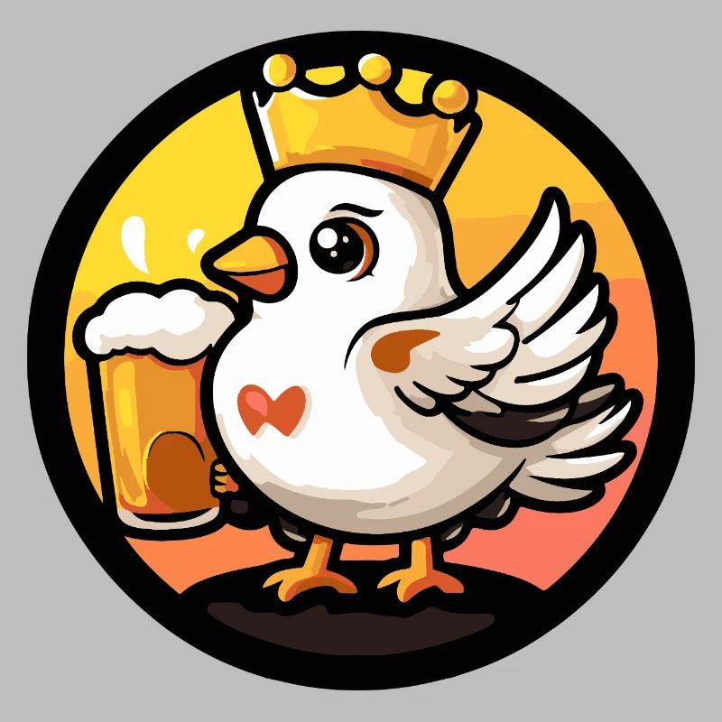 Pigeon Bird Beer