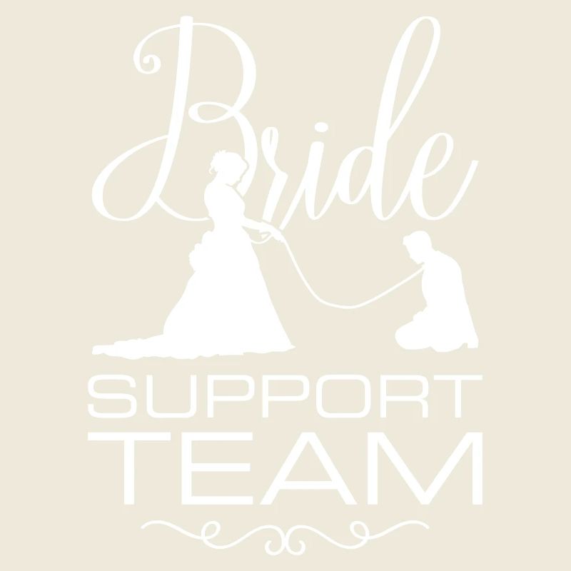 Bride Support Team Wedding