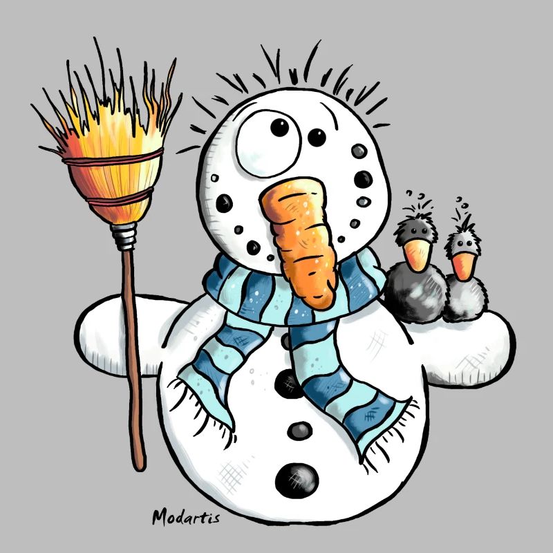 Knuffiger Schneemann