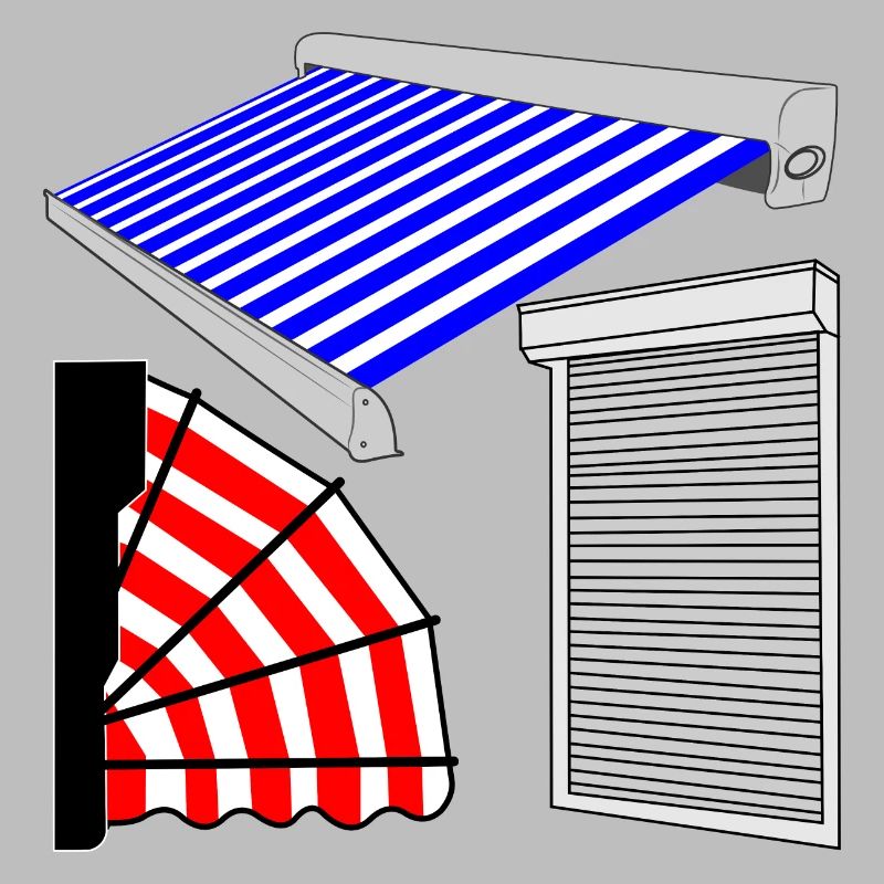 Sun blinds shutter marquis
