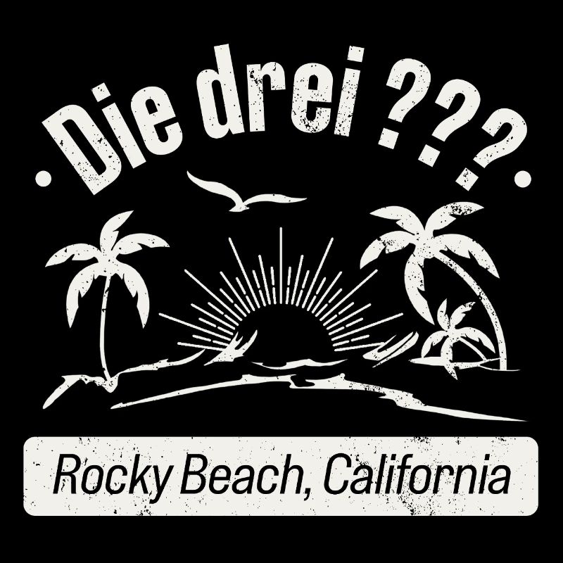 Die Drei ??? Rocky Beach Design Mit Palmen