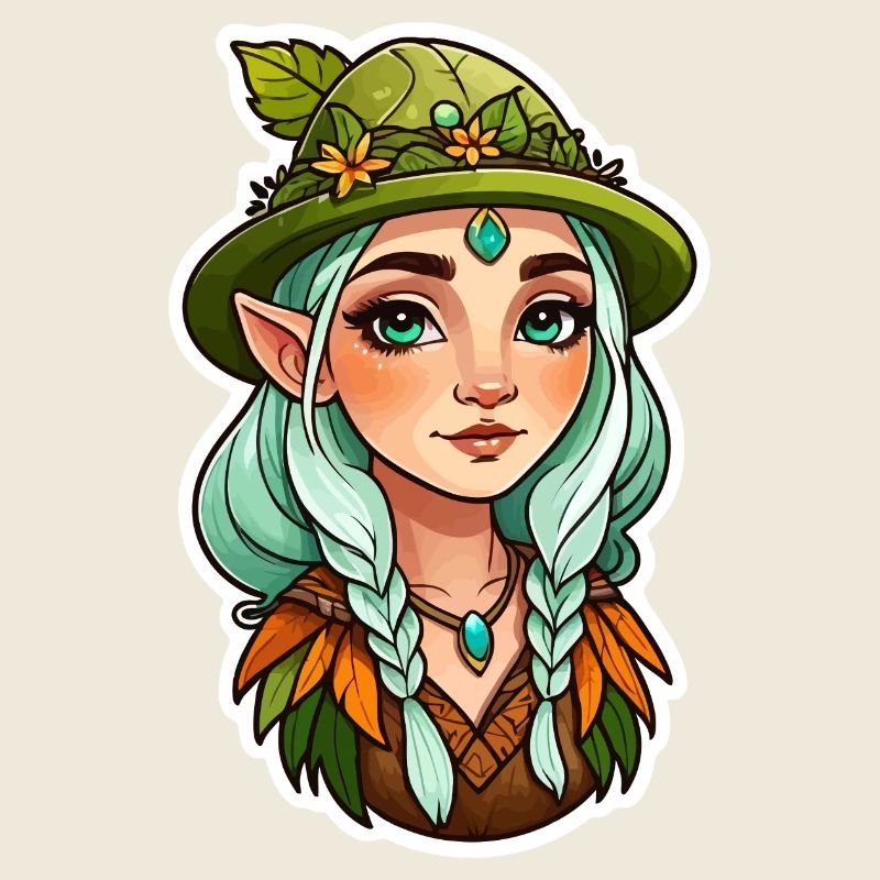 Druide Druide Fantasy Illustration