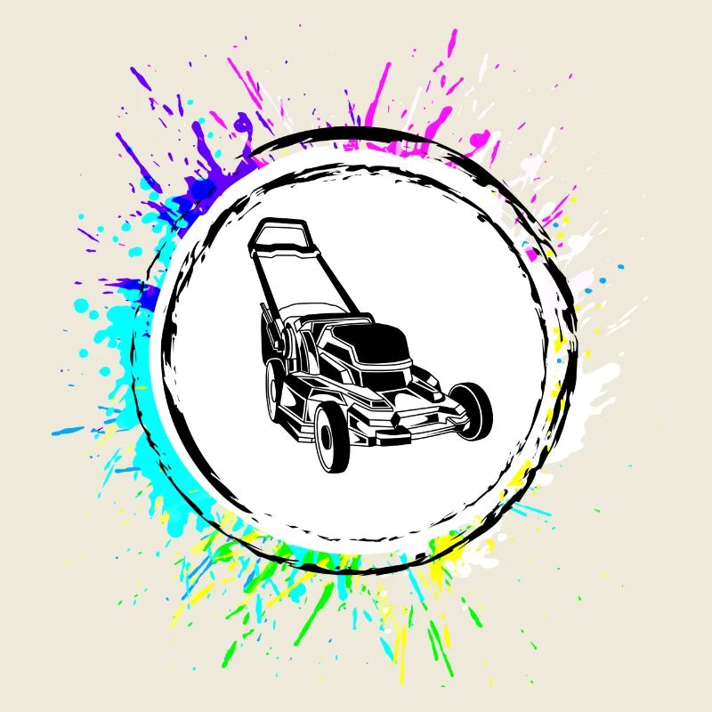 Icône de tondeuse à gazon