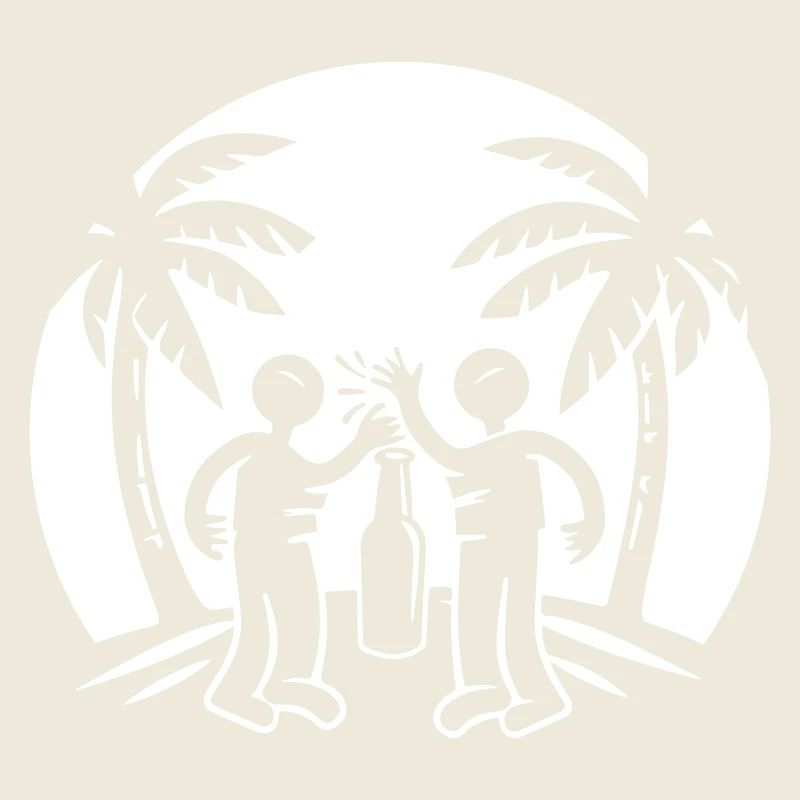 Insel Strand Party Drinking