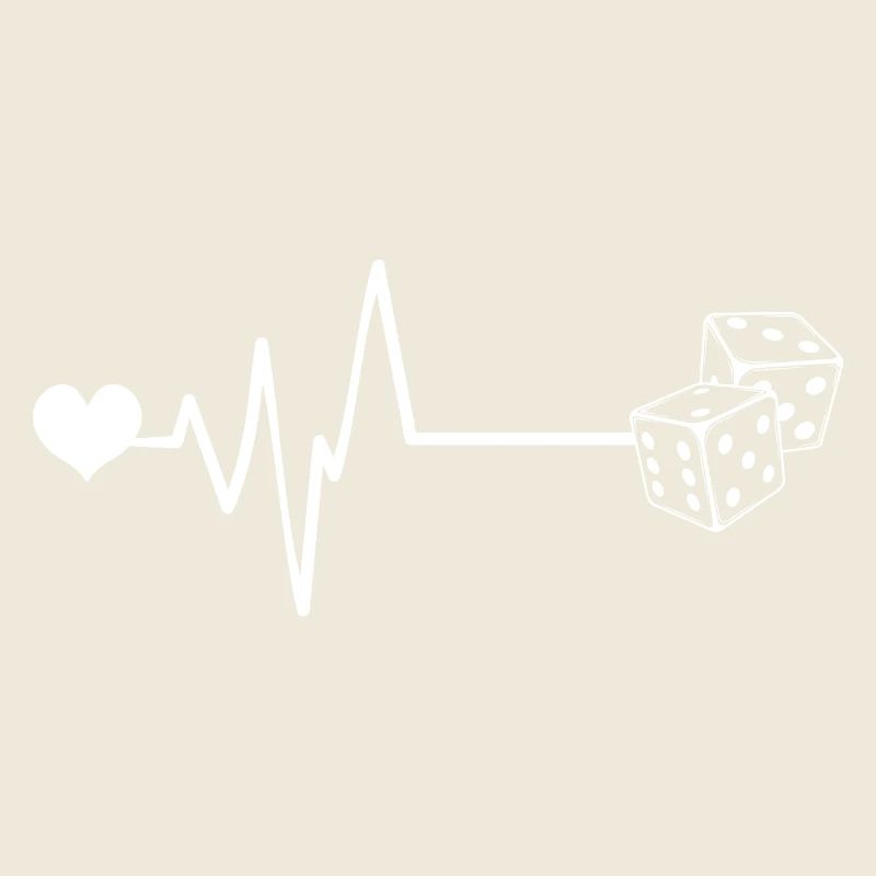 Dés Casino Pulse Coeur Amour
