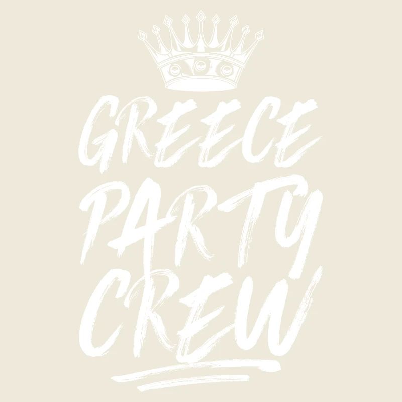Greece Party Crew Saying