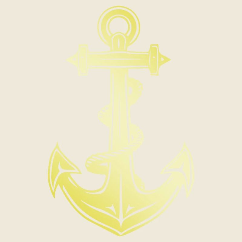 Anchor Symbol Gold