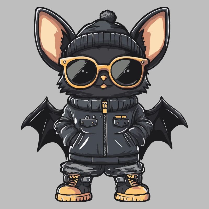 Fledermaus Cool Comic