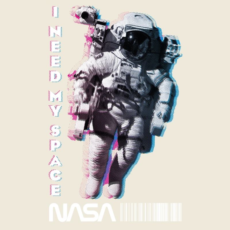 NASA Astronaute Avec Phrase Drôle I Need My Space