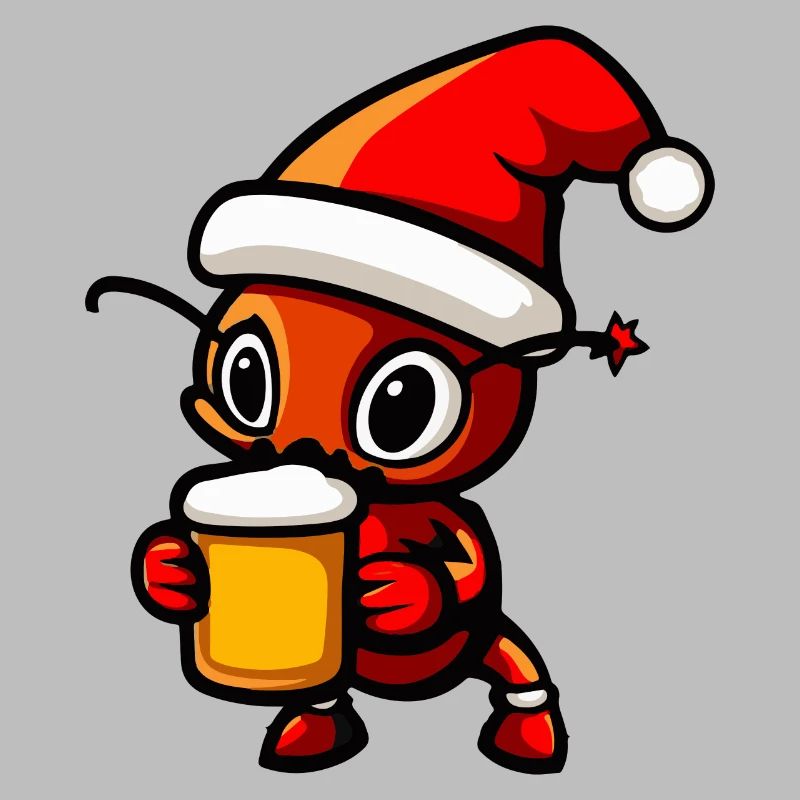 Fourmi Bière Noël Noël