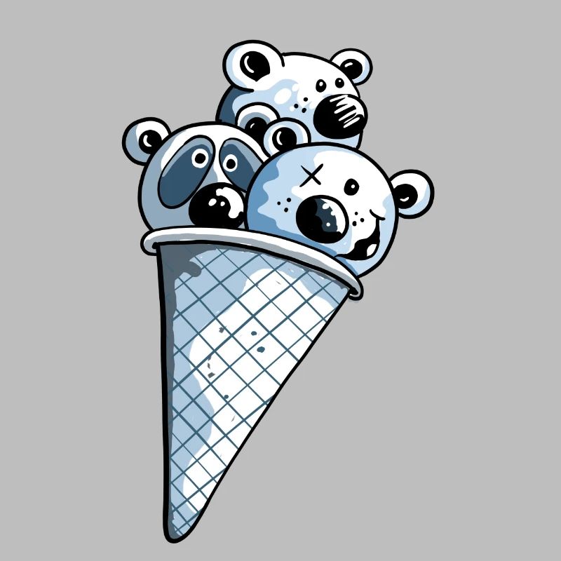 Bärchen in der Eistüte