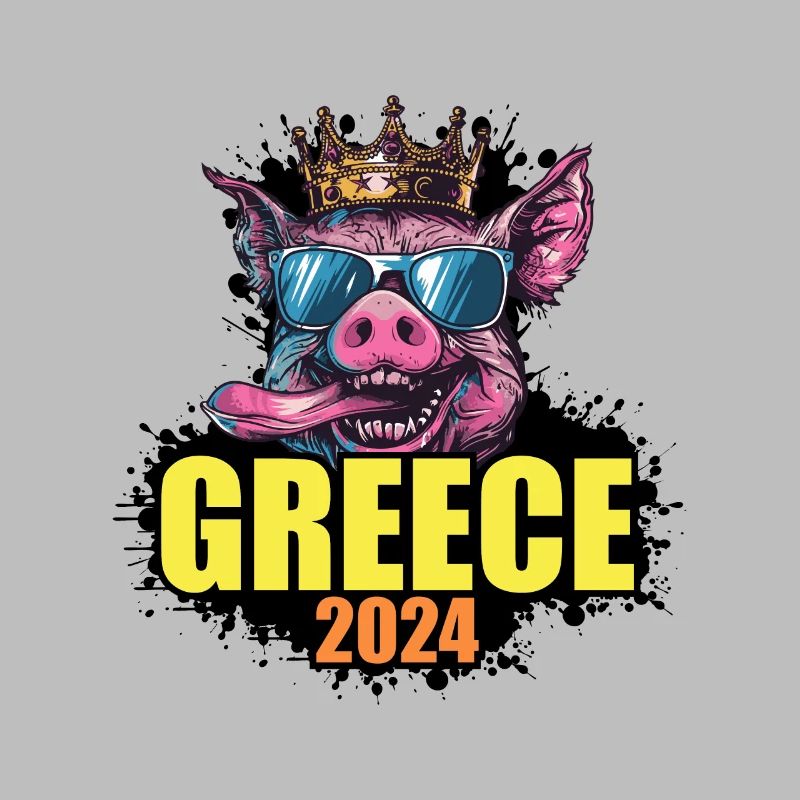 Grèce 2024 Cochon