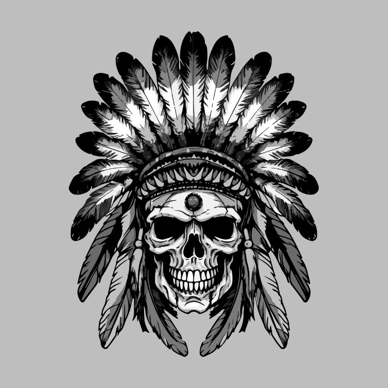 Apache Indian Skull