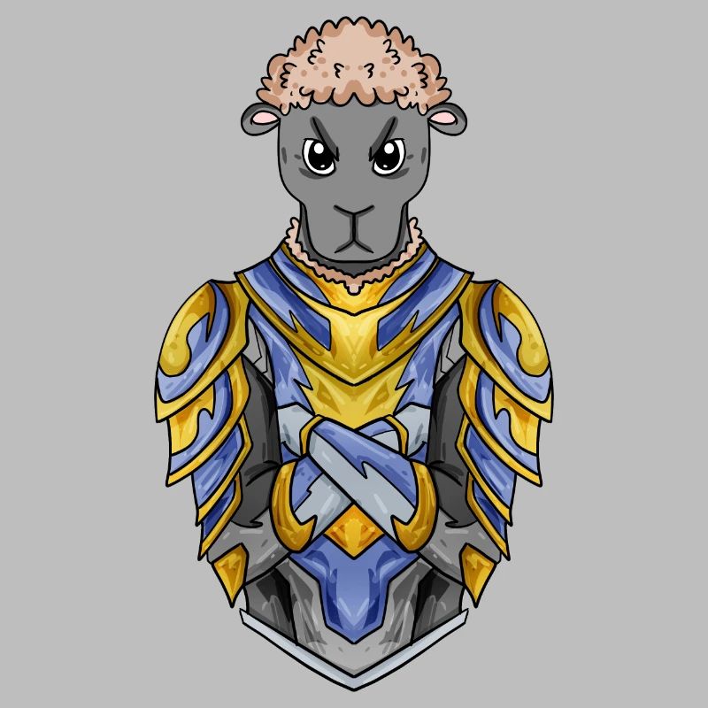 Knight Sheep Crusader