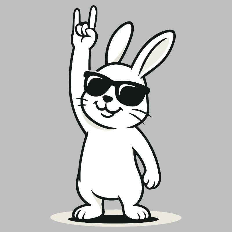 Lapin à bascule