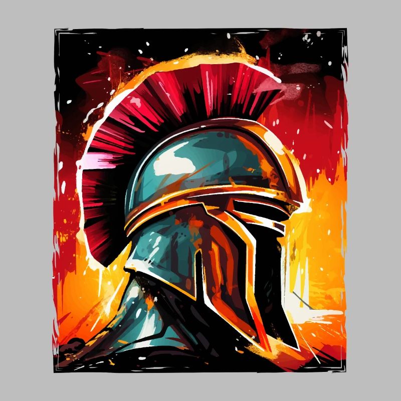 Spartaner Krieger Sparta Helm
