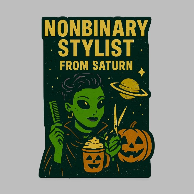 Nonbinary Stylist from Saturn Halloween
