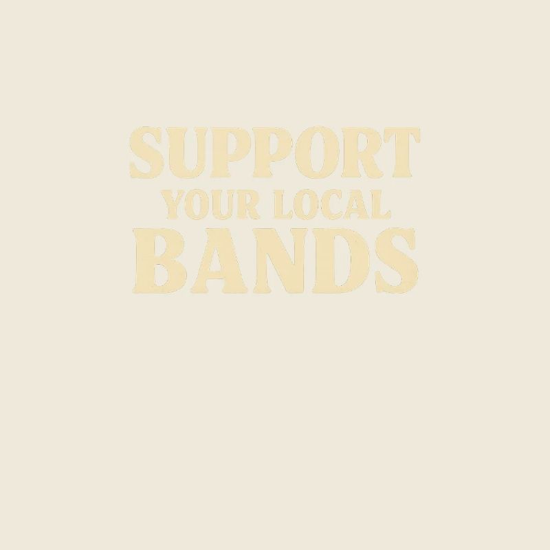 Unterstütze lokale Bands