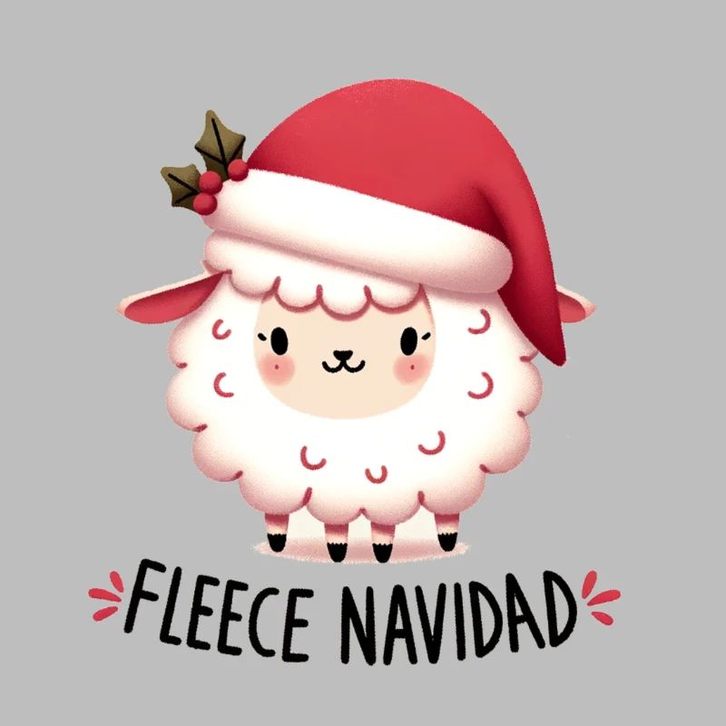 Fleece Navidad Schaf
