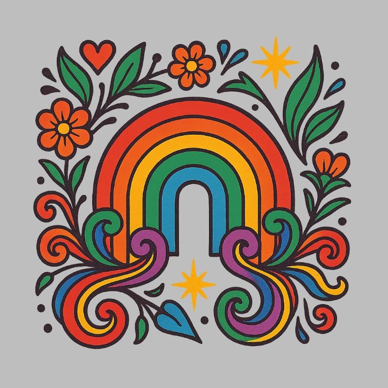 Rainbow Bloom - Liebe blüht bunt