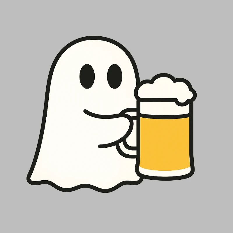 Geist mit Bierkrug