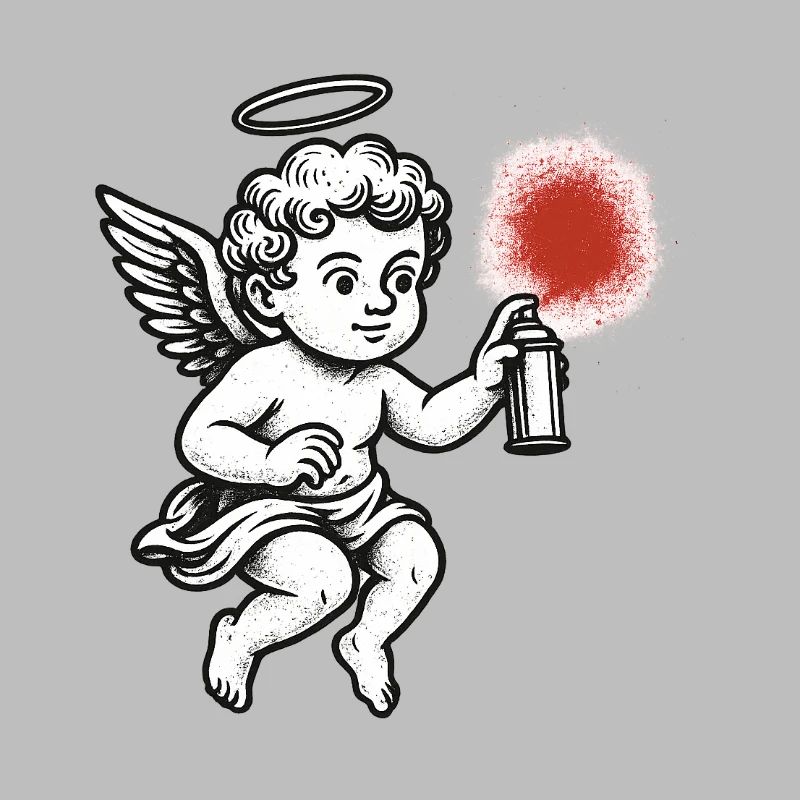 Angel Spray : Graffiti coloré