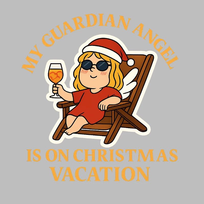 Schutzengel im Weihnachtsurlaub