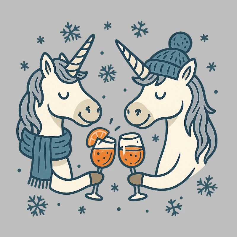 Winter Magic Unicorn Toast