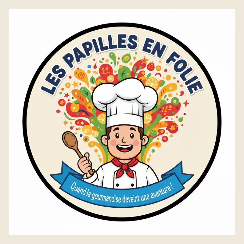 Les Papilles en Folie Chef Coloré