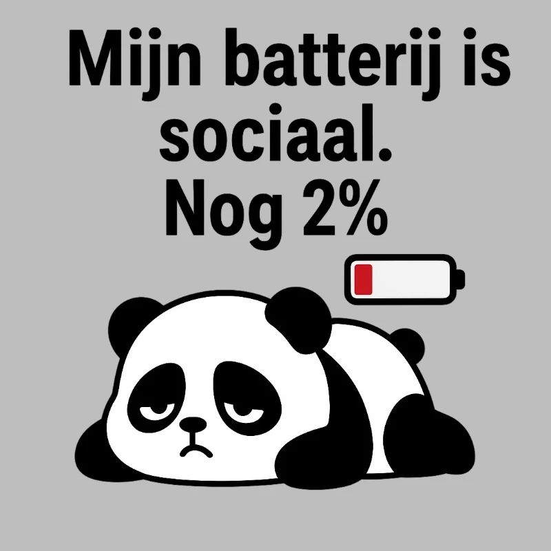 Introvertierter Panda