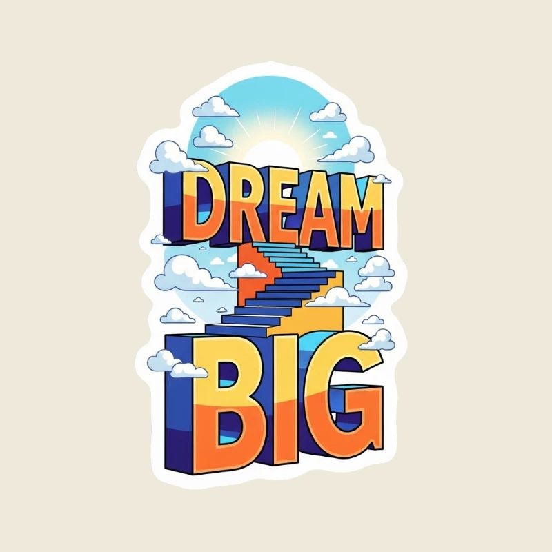 Dream Big Stairway to Sky