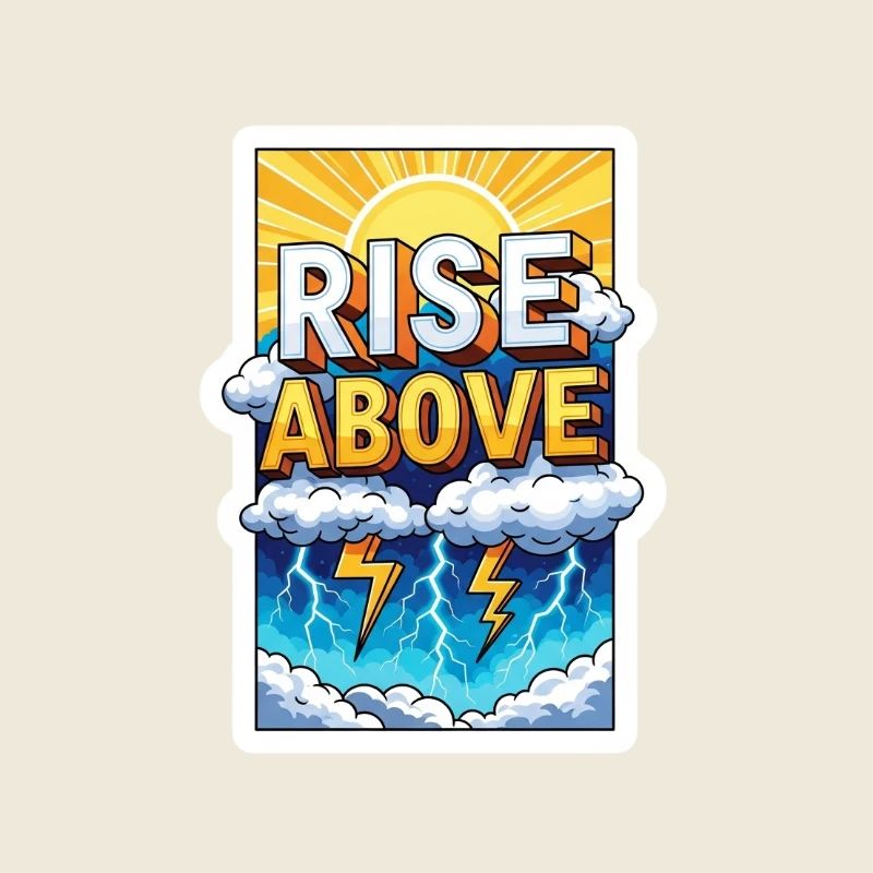 Über Stürme hinweg aufsteigen