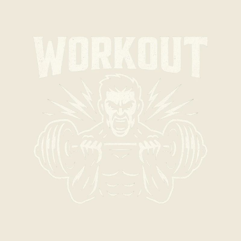 Kraftvolles schweres Krafttraining