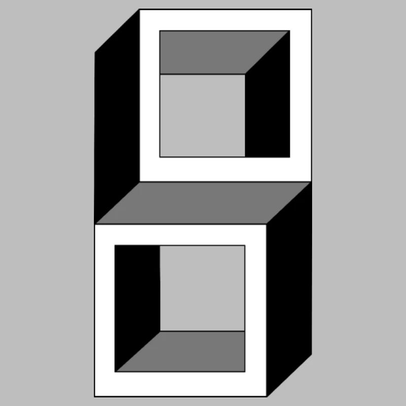 Stacked Frames Monochrome